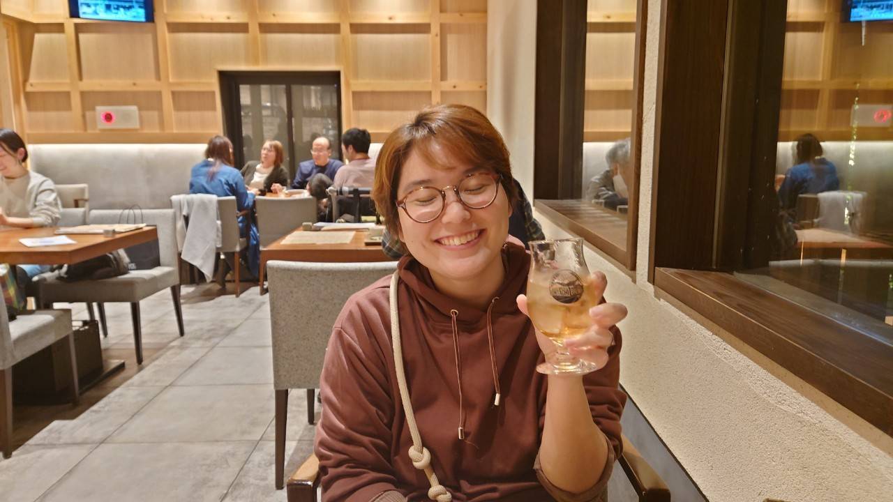 資格試験のあとの一杯