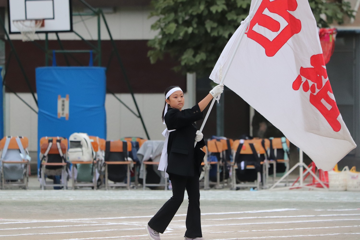 小学校最後の運動会