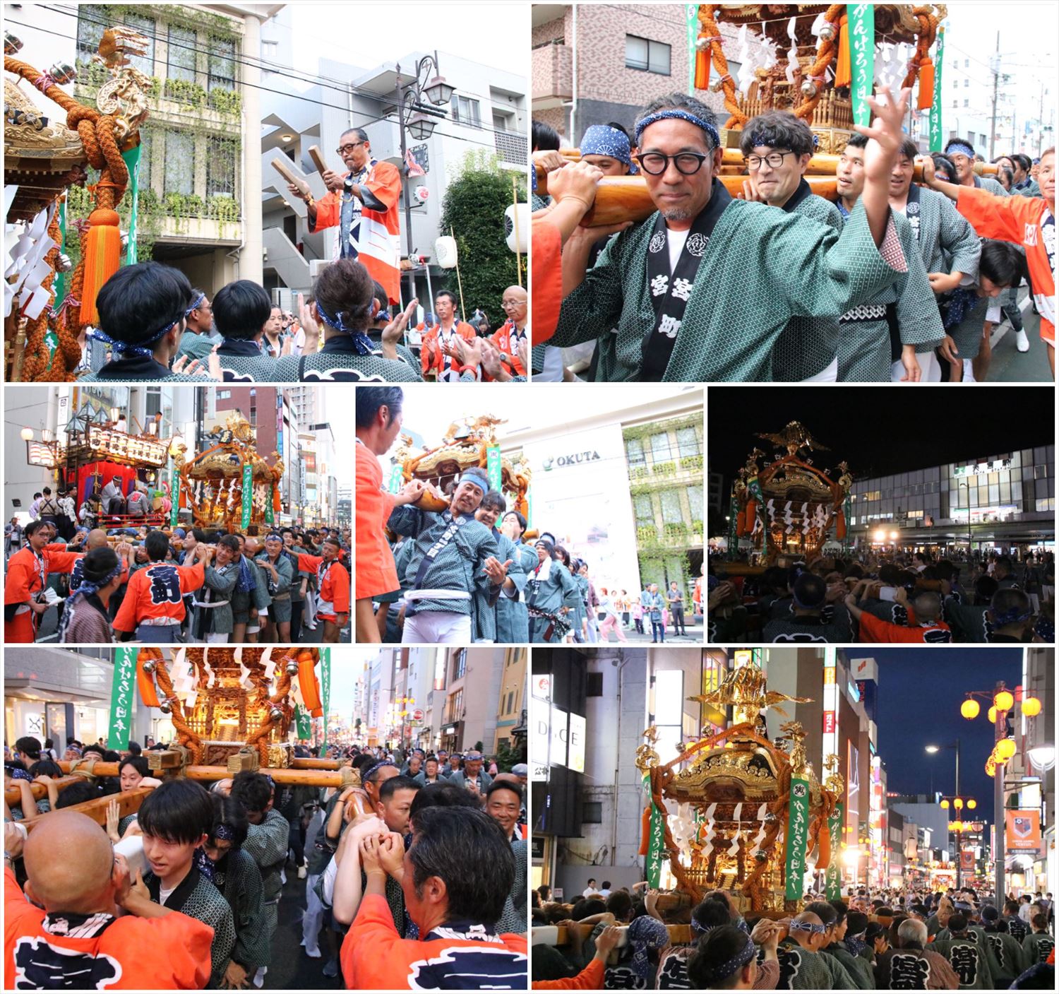 ＼4年振りに神輿を担ぎました！／大宮中山道祭武蔵一宮氷川神社例大祭