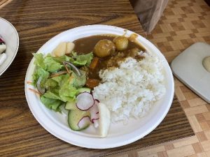 お芋ごろごろカレー