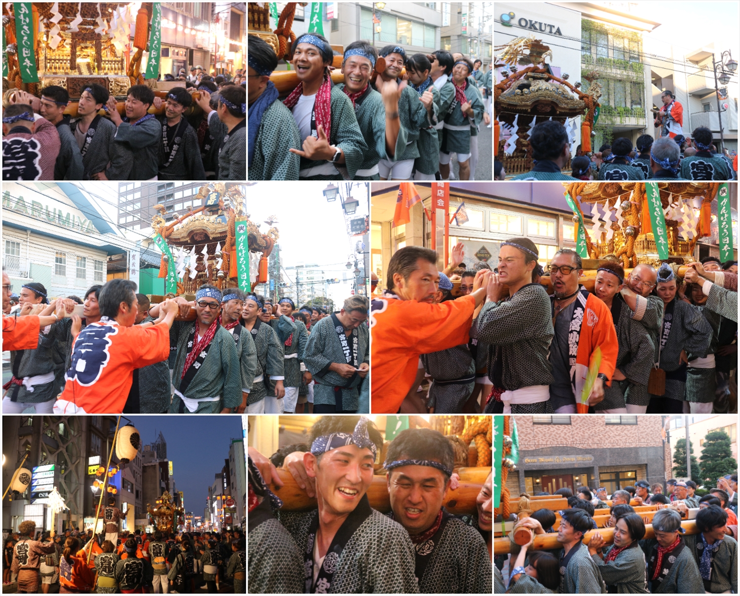 ＼今年も神輿を担ぎました！／ 大宮中山道祭武蔵一宮氷川神社例大祭